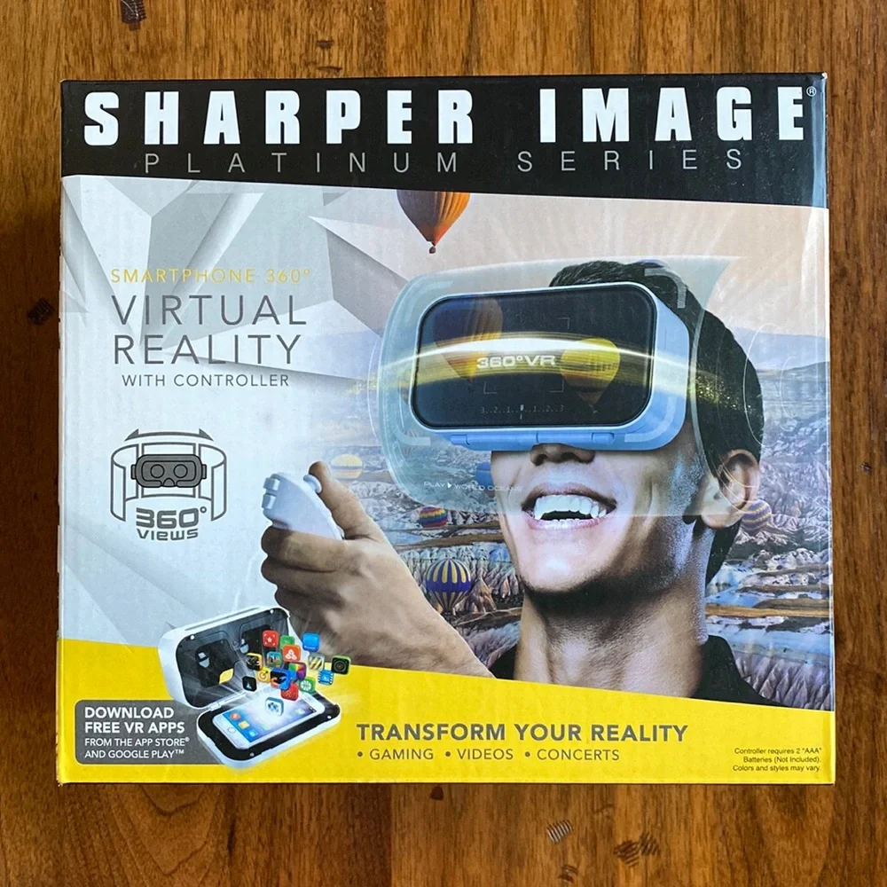 Sharper image virtual reality With controller